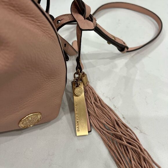 Vince Camuto Nella Hobo Shoulder Bag In Garden Rose EXCELLENT CONDITION - Picture 16 of 16